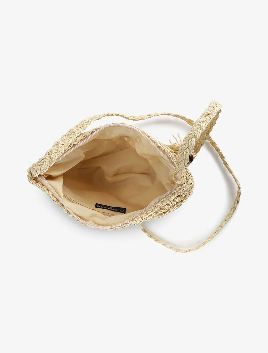 Sac bandoulière Rufina - Beige - Image 4