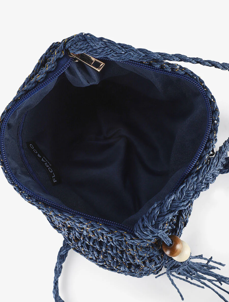 Sac bandoulière Rufina - Marine - Image 4