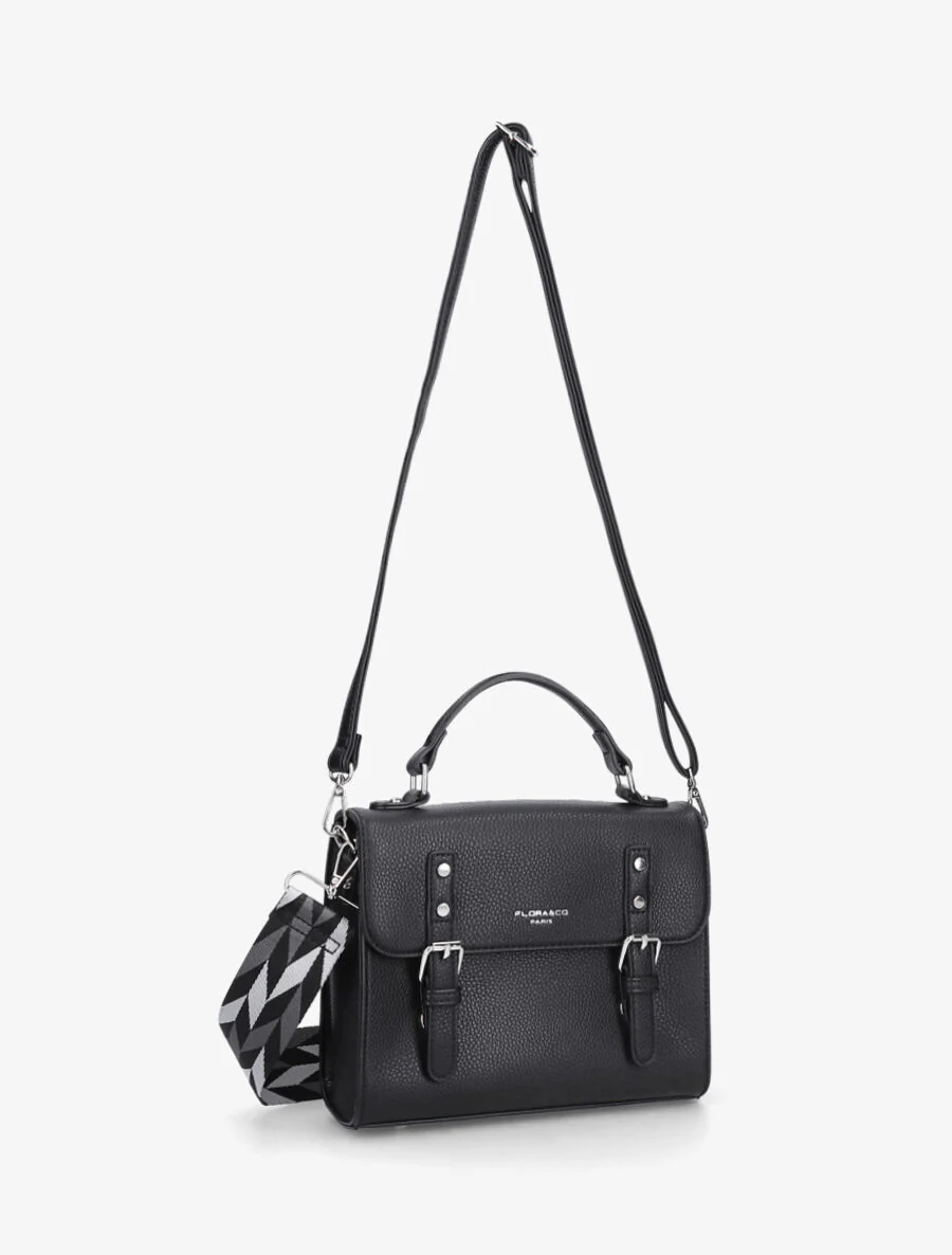 Sac bandoulière Sabine - Noir - Image 3