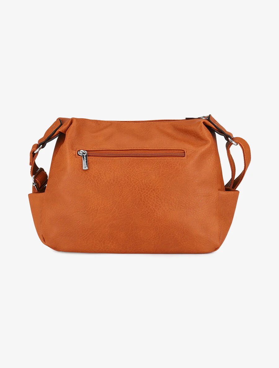 Sac bandoulière Sarah - Camel - Image 2