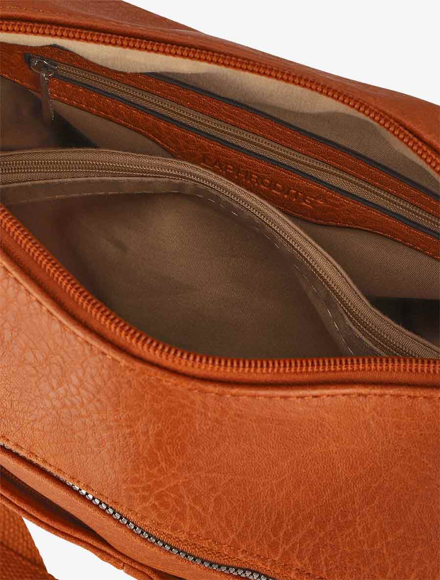 Sac bandoulière Sarah - Camel - Image 4
