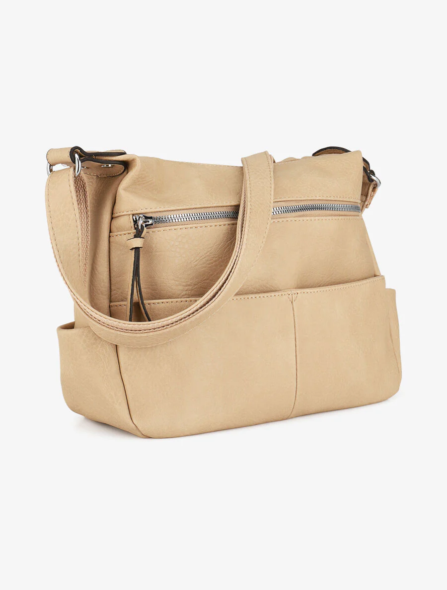 Sac bandoulière Sarah - Taupe - Image 2