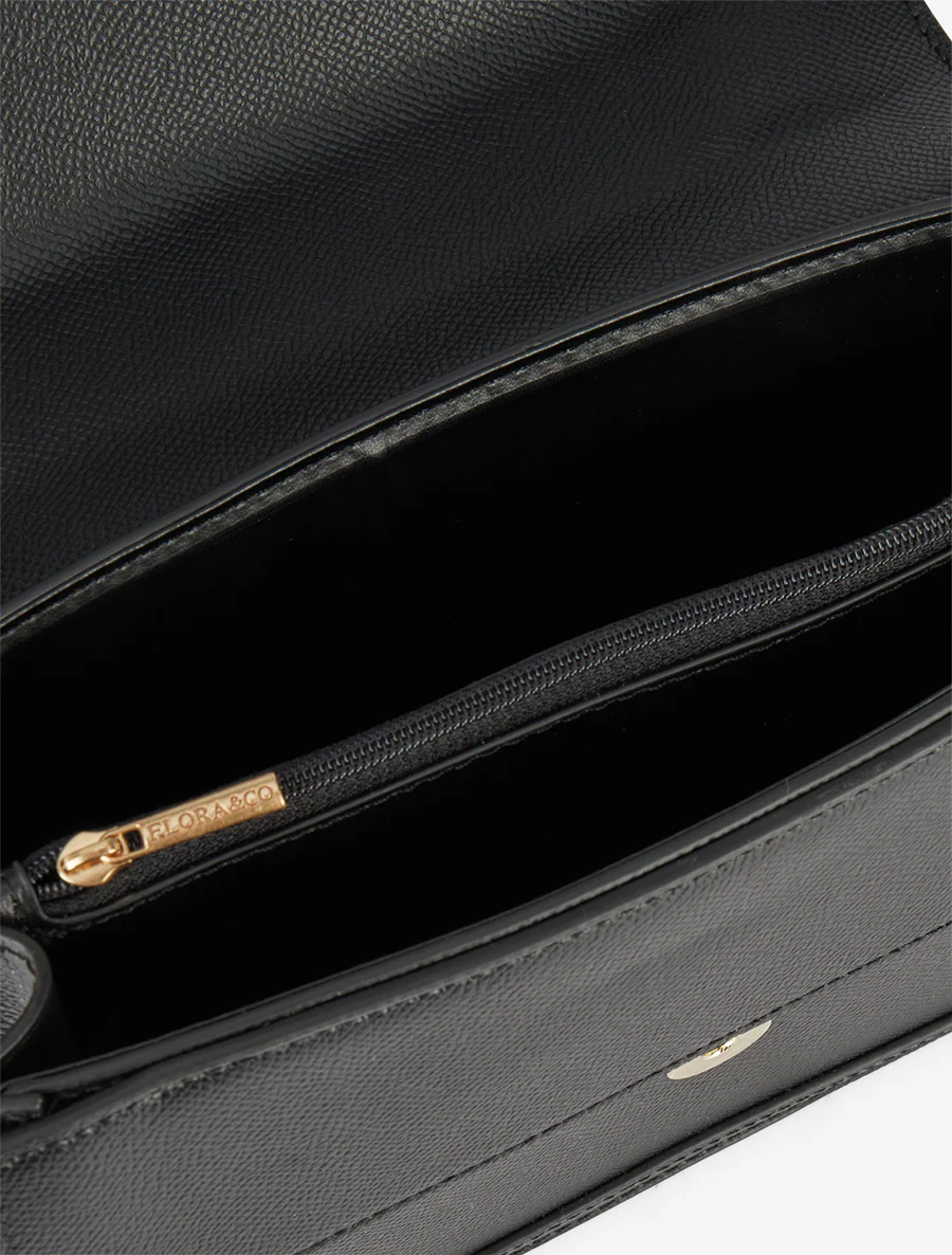 Sac besace Abby - Noir - Image 4