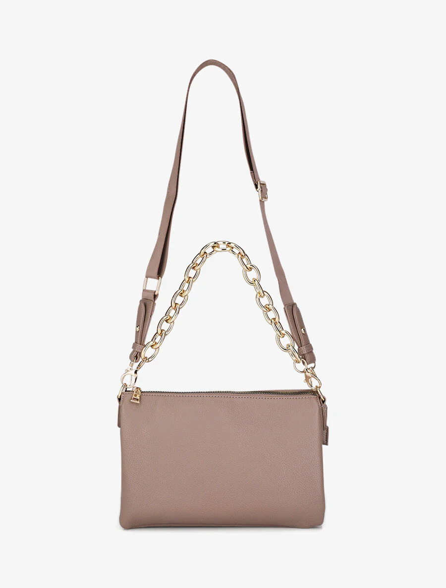 Sac besace Alana - Taupe - Image 5
