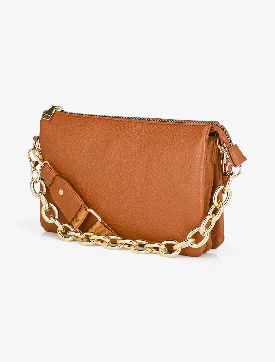 Sac besace Alana - Camel - Image 3
