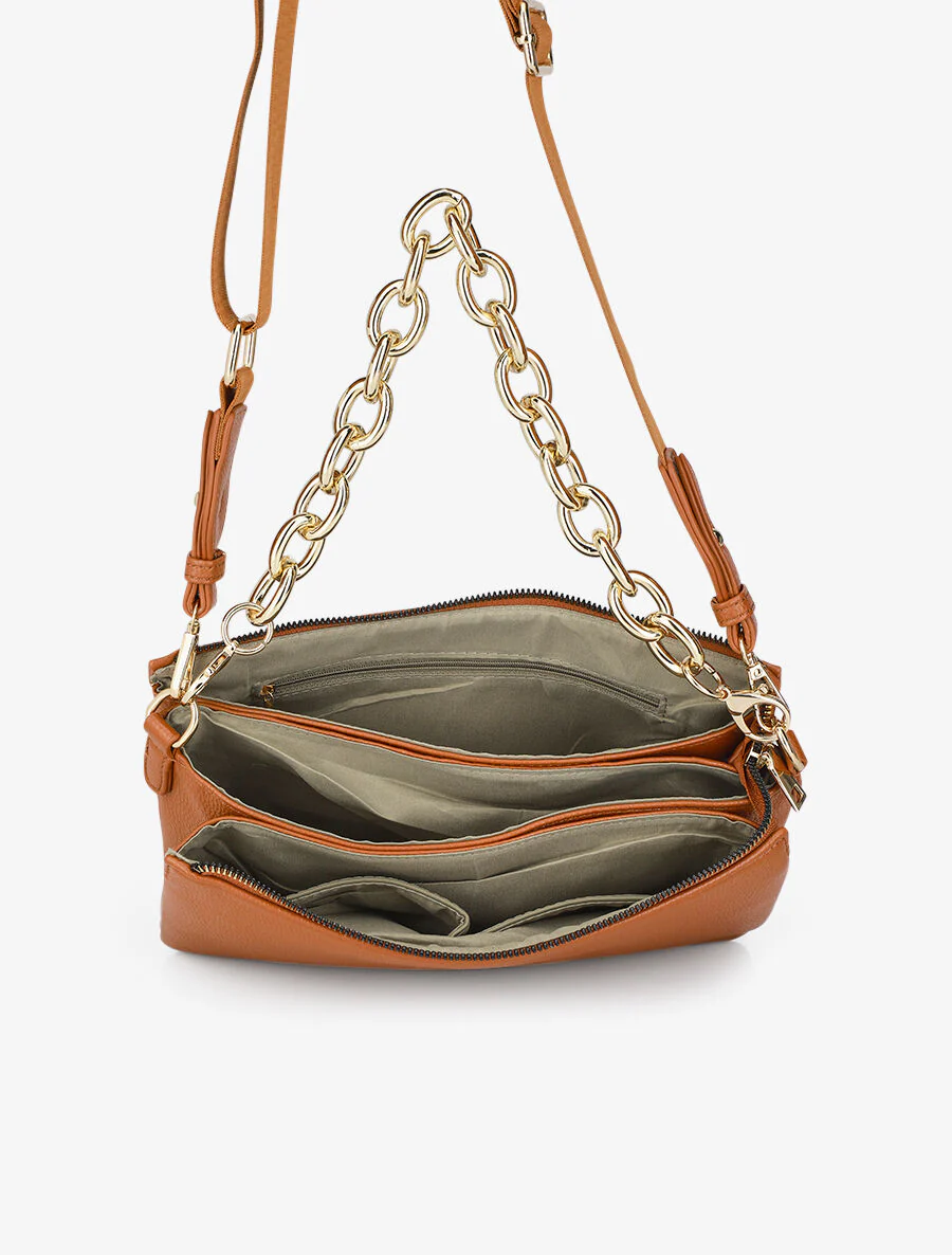 Sac besace Alana - Camel - Image 6