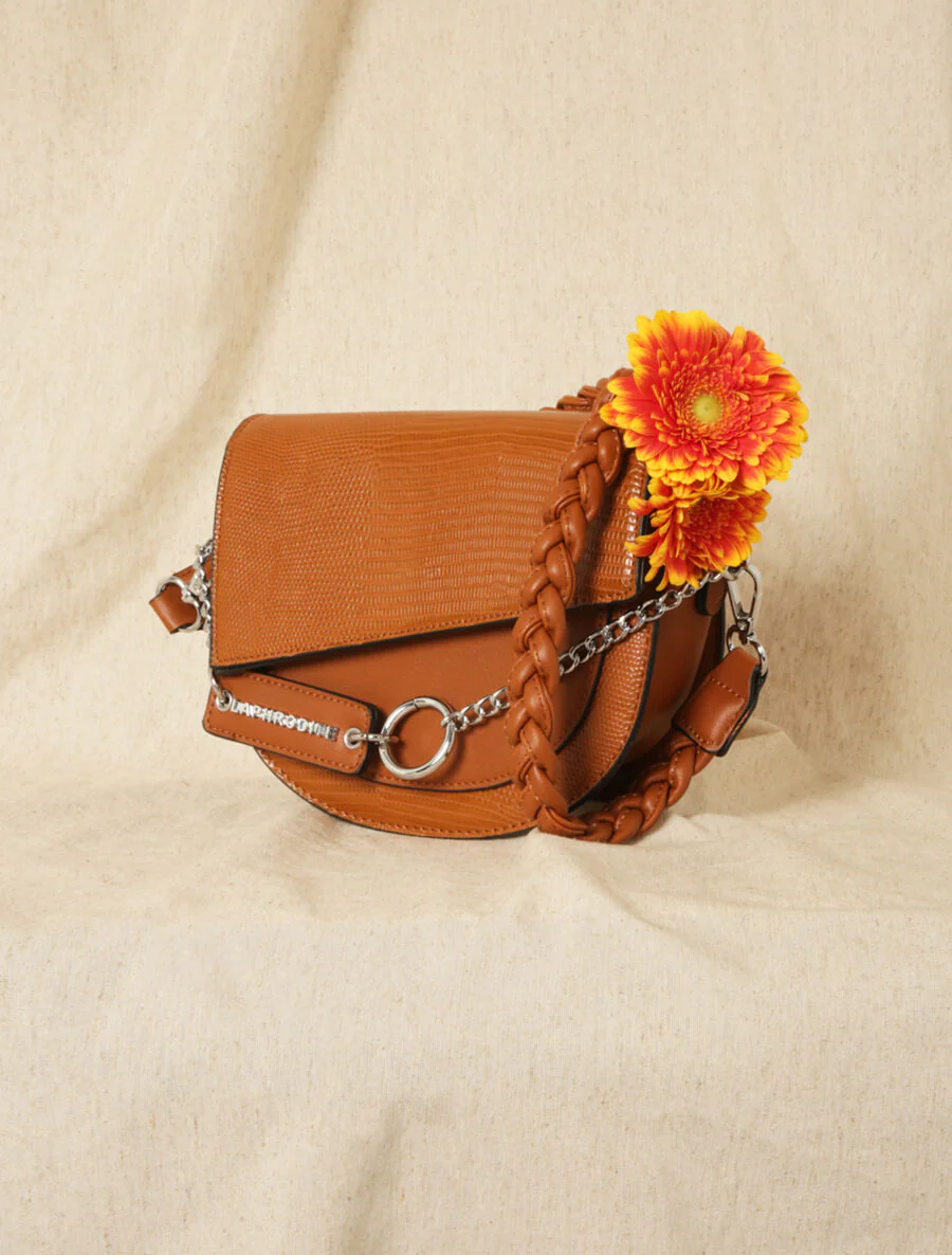 Sac besace Albertine - Camel
