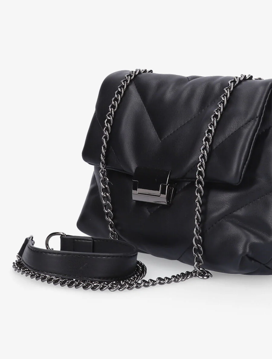 Sac besace Alexandra - Noir - Image 4