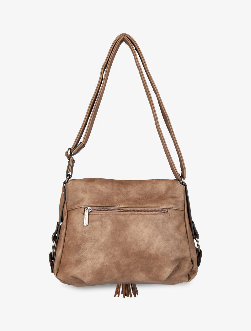 Sac besace Aline - Taupe - Image 3
