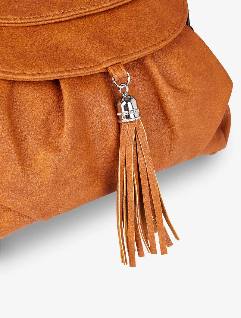 Sac besace Aline - Camel - Image 4