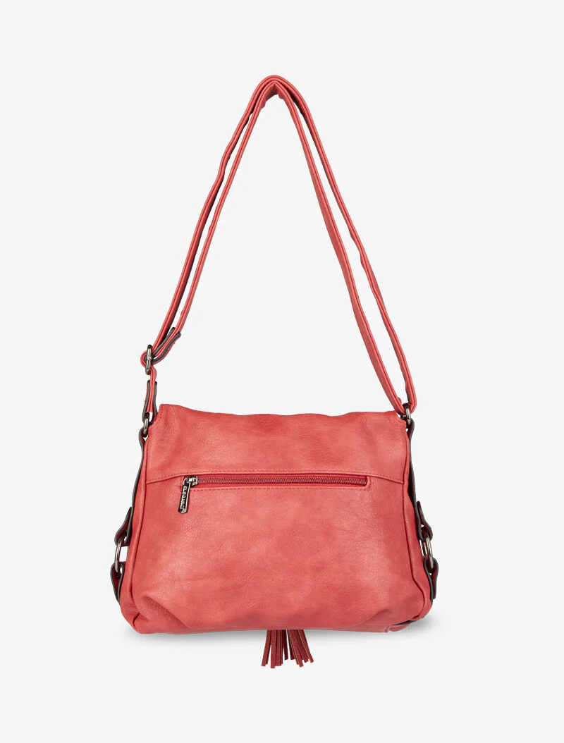 Sac besace Aline - Rouge - Image 3