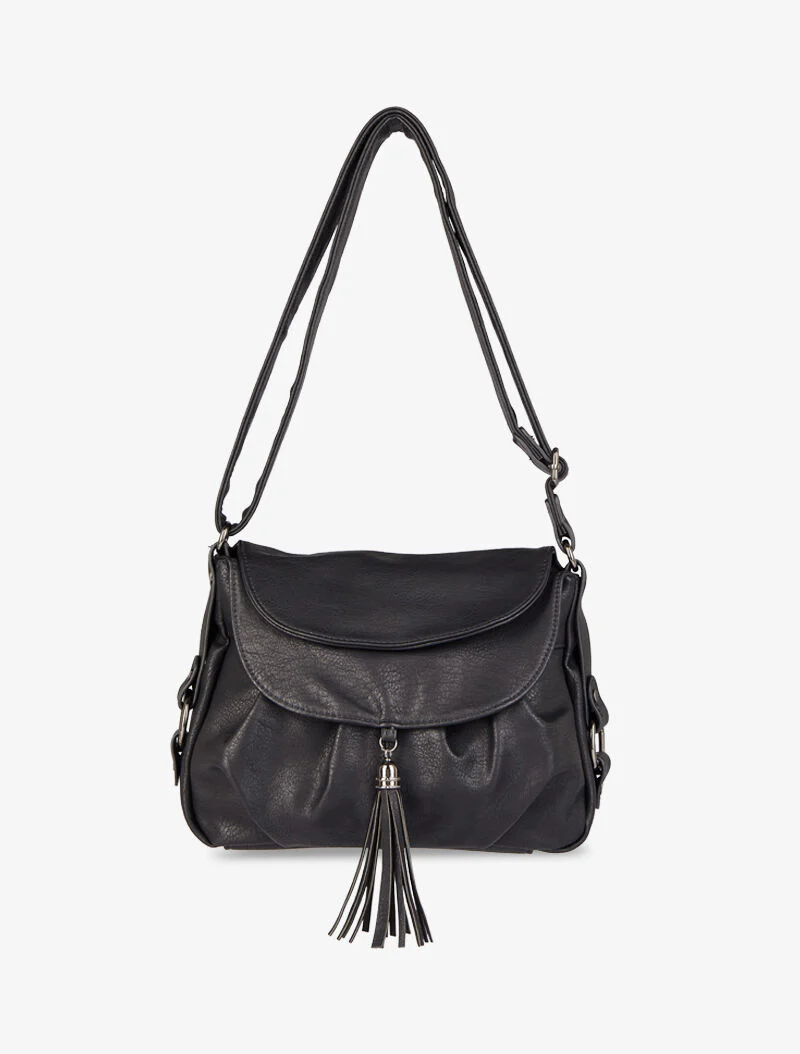 Sac besace Aline - Noir