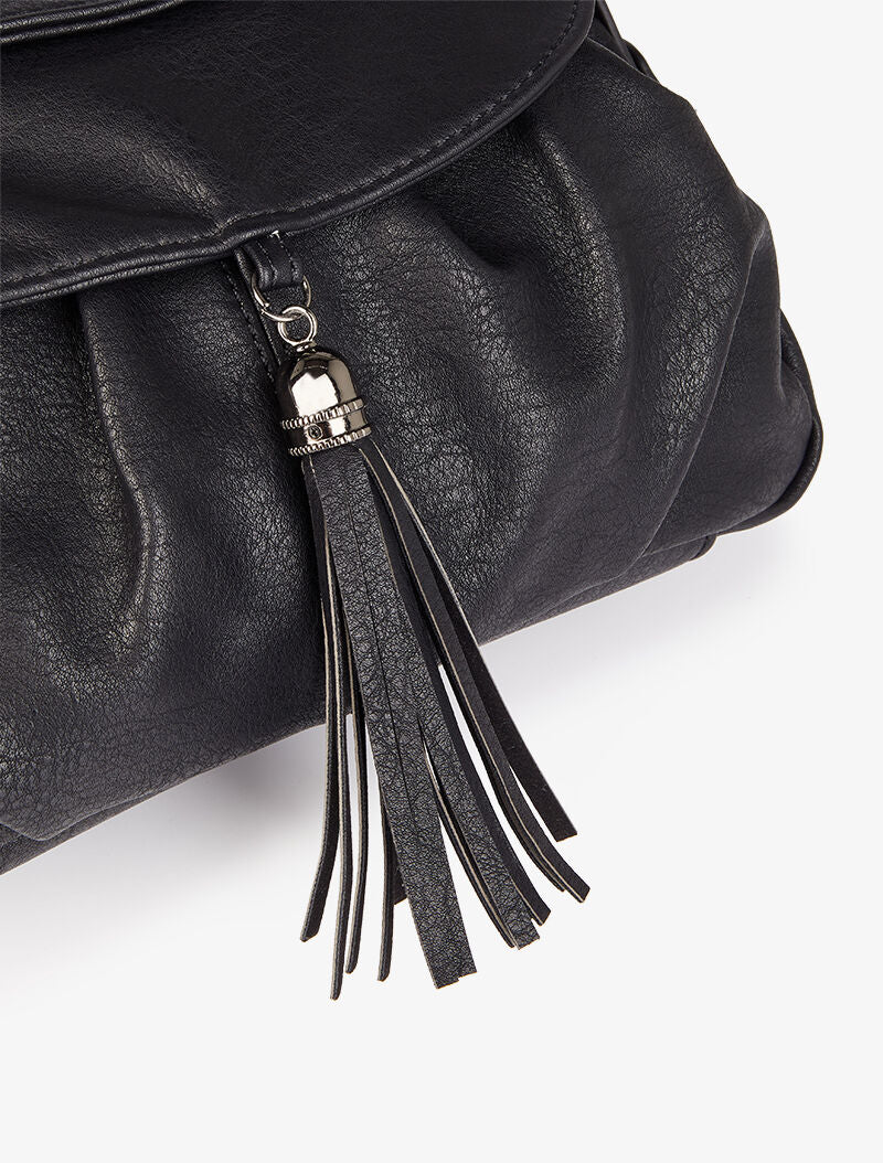 Sac besace Aline - Noir - Image 4