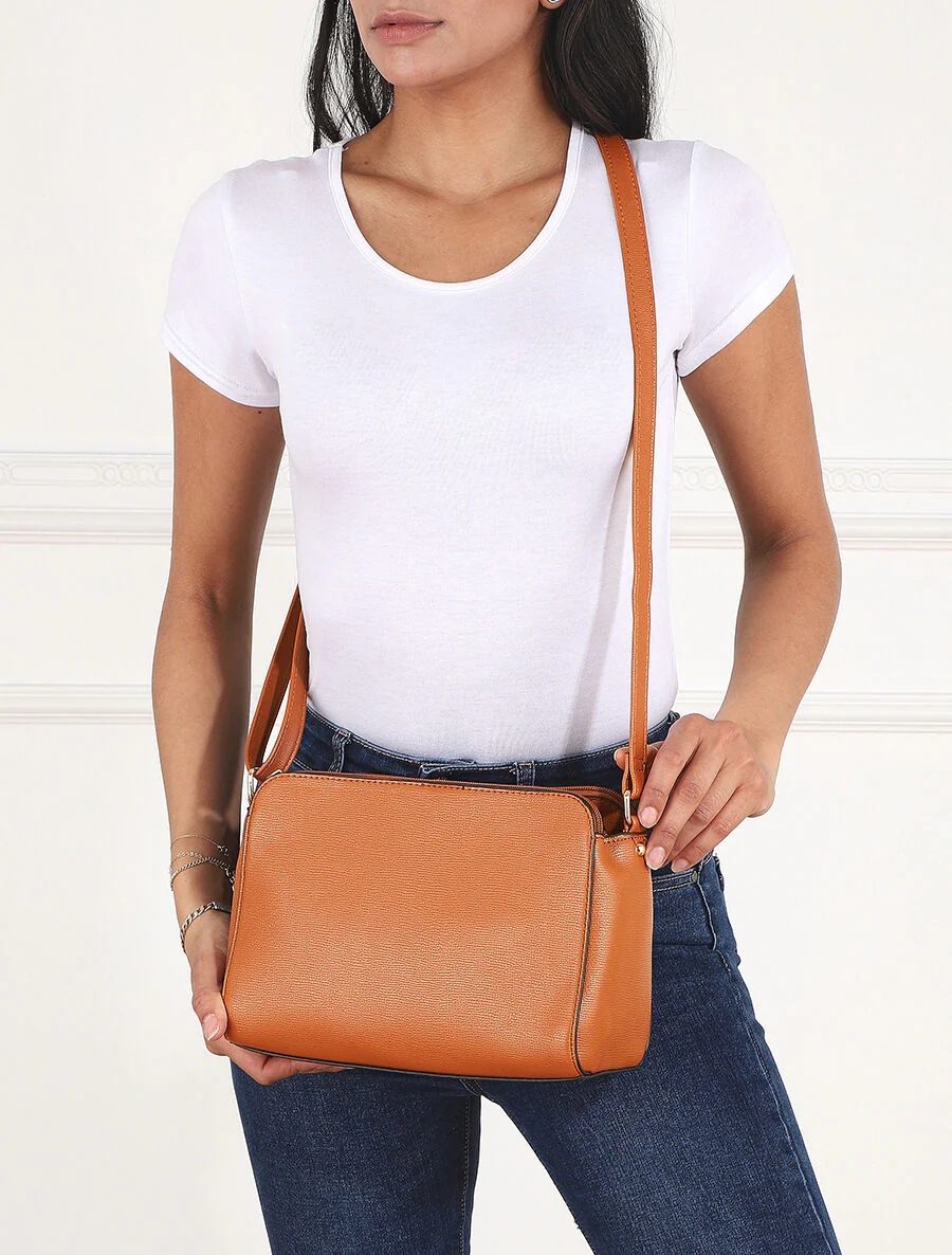 Sac besace Alison - Camel - Image 5