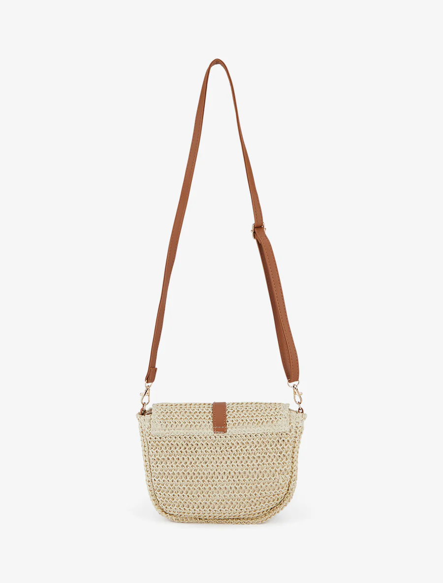Sac besace Alysée - Beige - Image 2