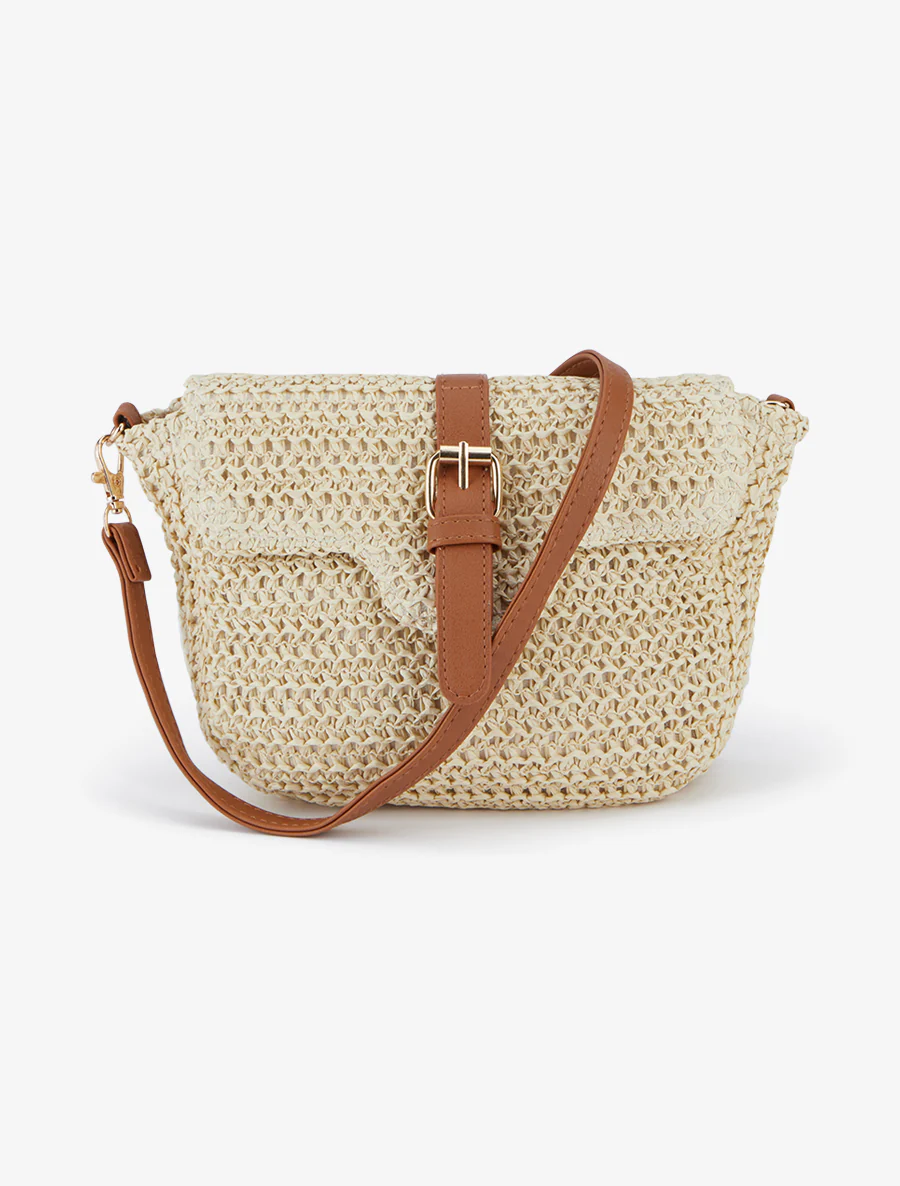 Sac besace Alysée - Beige - Image 3