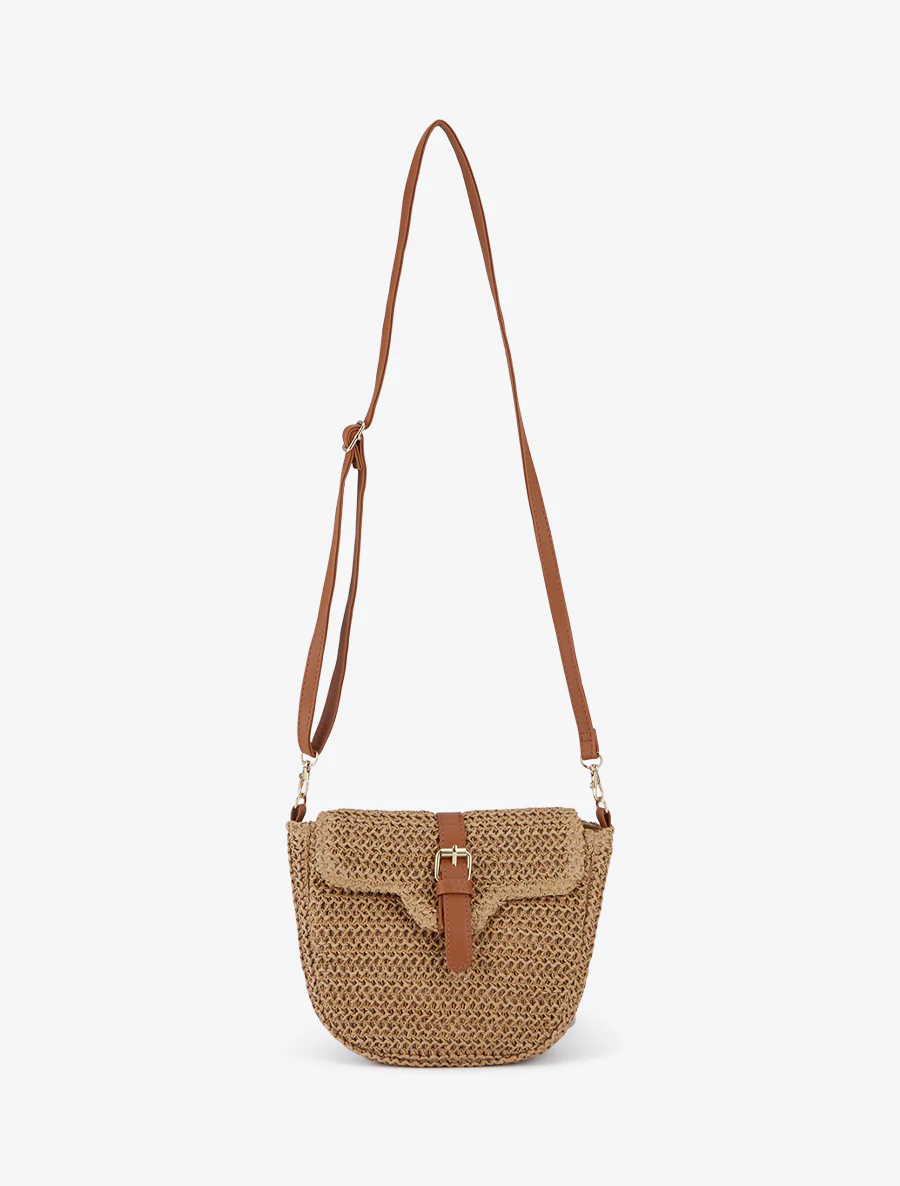 Sac besace Alysée - Taupe