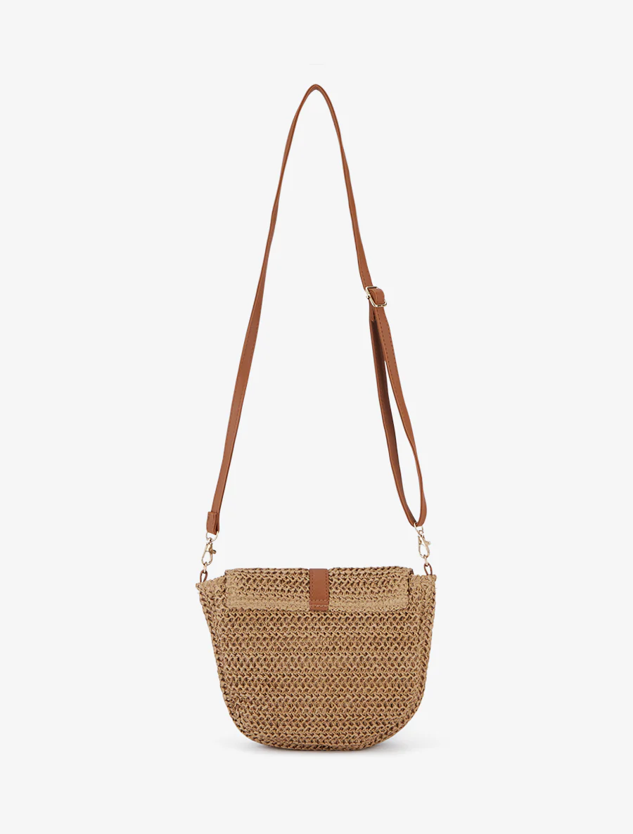 Sac besace Alysée - Taupe - Image 2