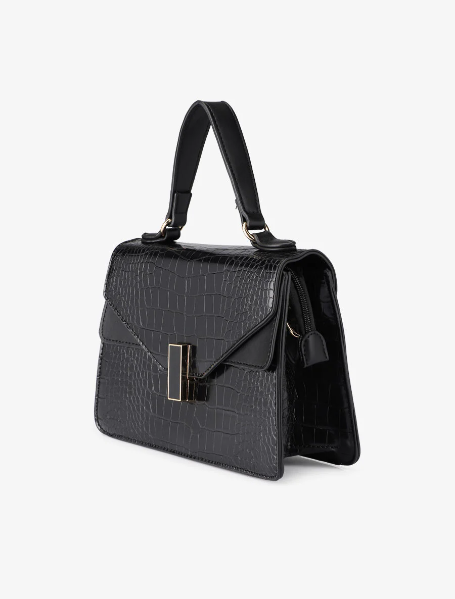 Sac besace Amalia - Noir - Image 2