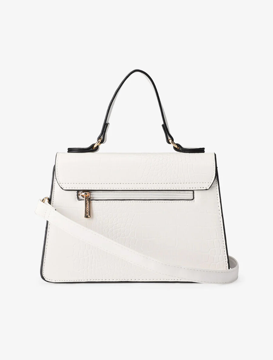 Sac besace Amalia - Blanc - Image 3
