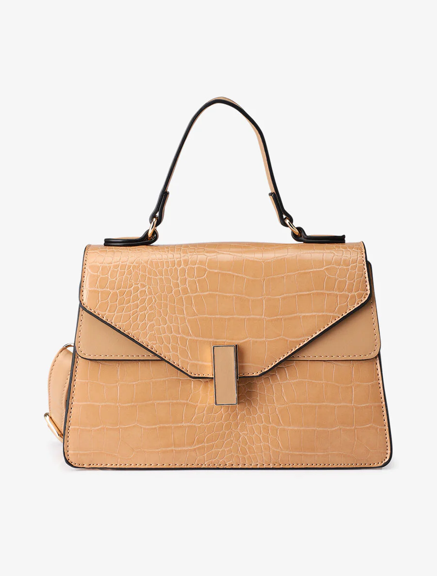 Sac besace Amalia - Beige foncé