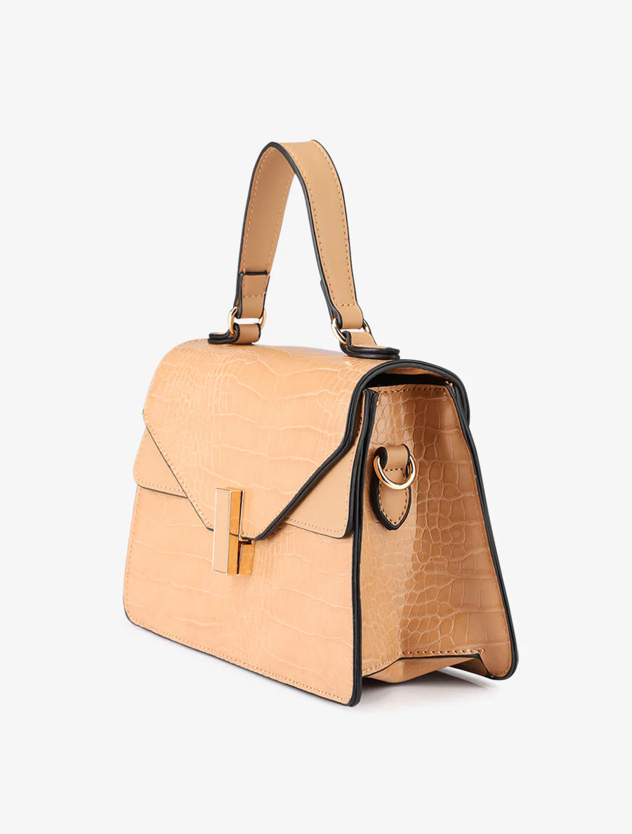 Sac besace Amalia - Beige foncé - Image 2