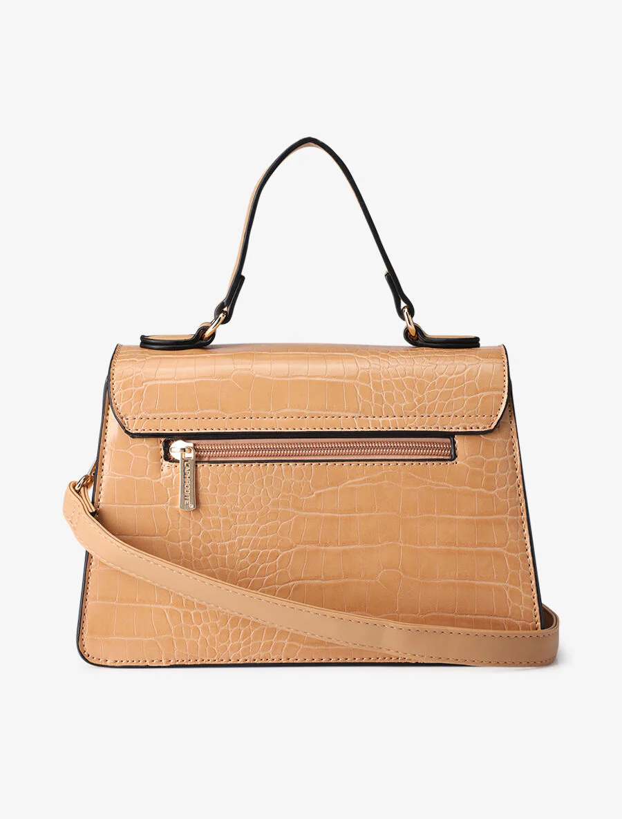 Sac besace Amalia - Beige foncé - Image 3