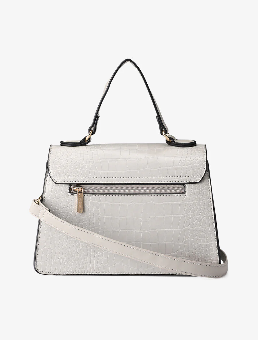 Sac besace Amalia - Gris clair - Image 3