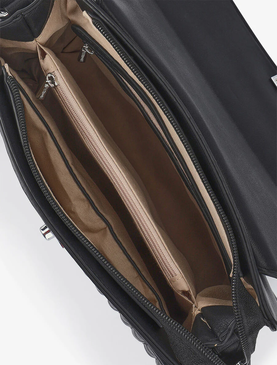 Sac besace Amanda - Noir - Image 4