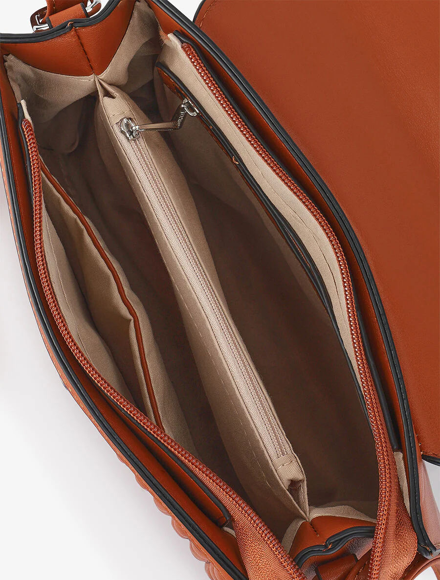 Sac besace Amanda - Camel - Image 4