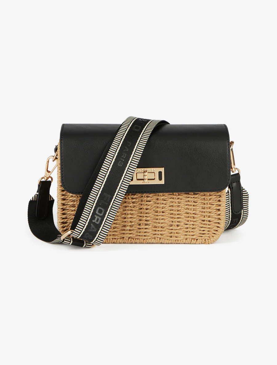 Sac besace Amandine - Noir