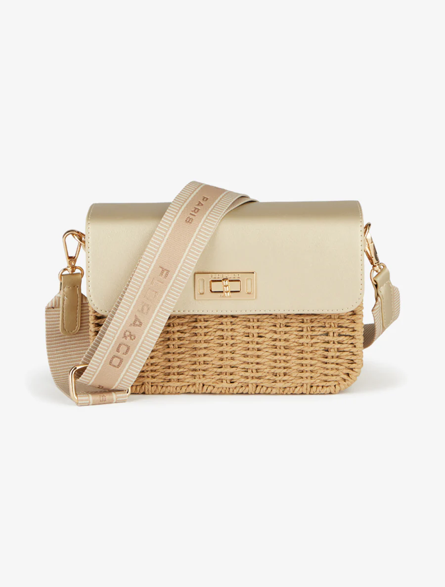 Sac besace Amandine - Or