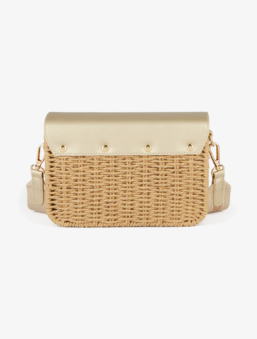 Sac besace Amandine - Or - Image 2