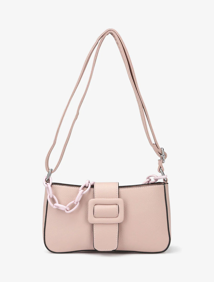 Sac besace Amandine - Taupe