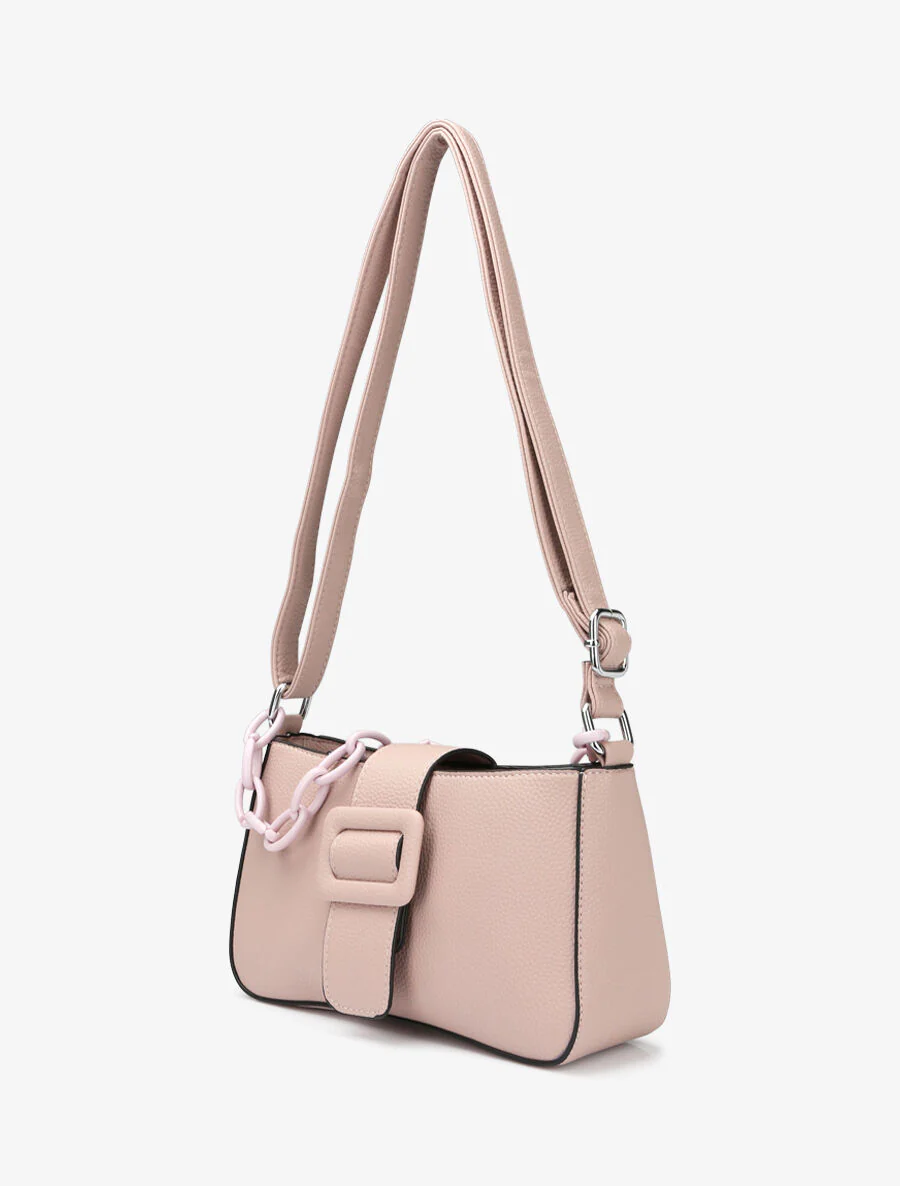 Sac besace Amandine - Taupe - Image 2