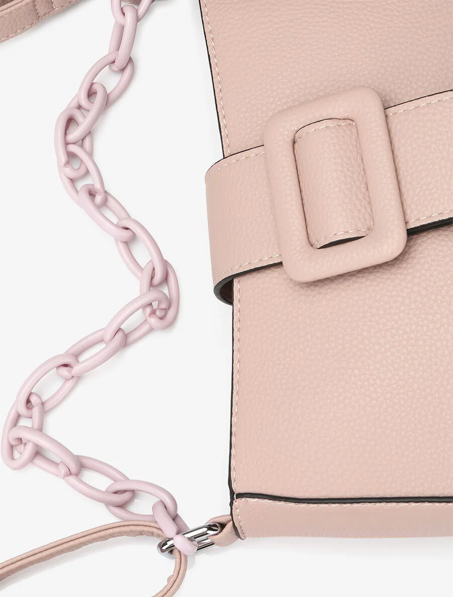 Sac besace Amandine - Taupe - Image 4