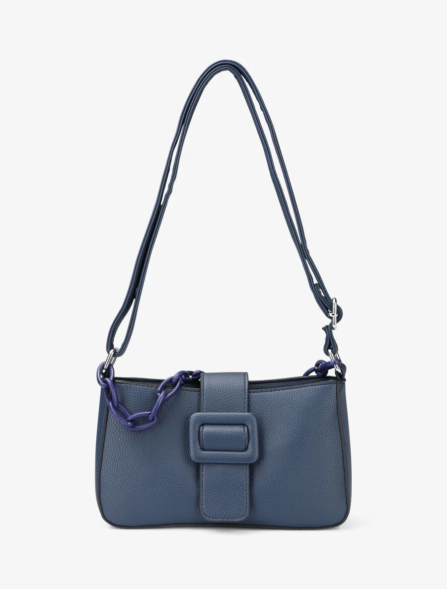 Sac besace Amandine - Marine