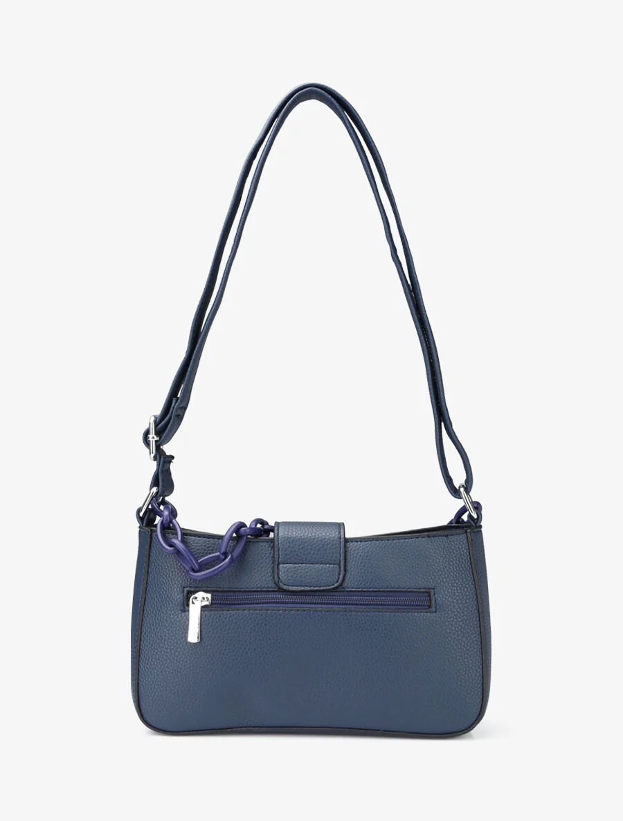 Sac besace Amandine - Marine - Image 3