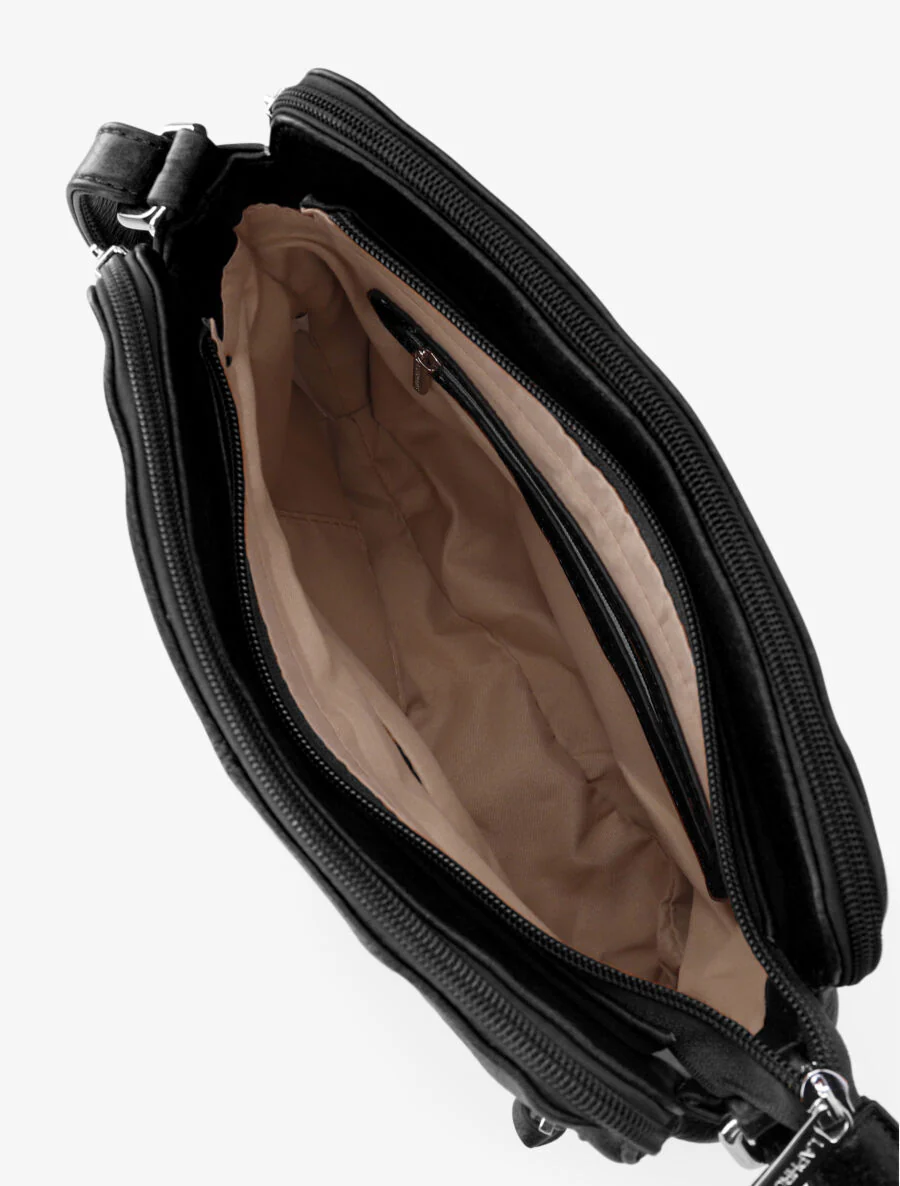 Sac besace Amara - Noir - Image 5