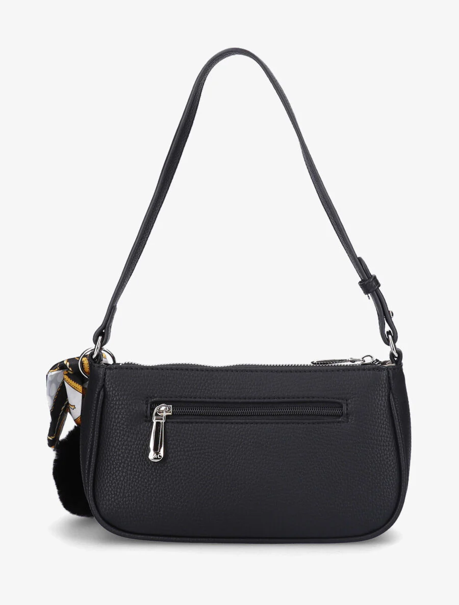 Sac besace Anaëlle - Noir - Image 3
