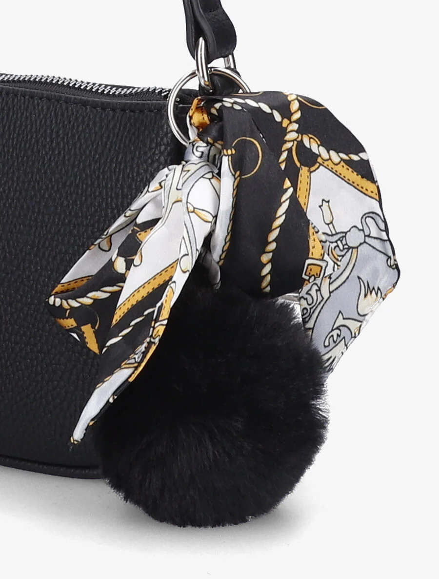 Sac besace Anaëlle - Noir - Image 4
