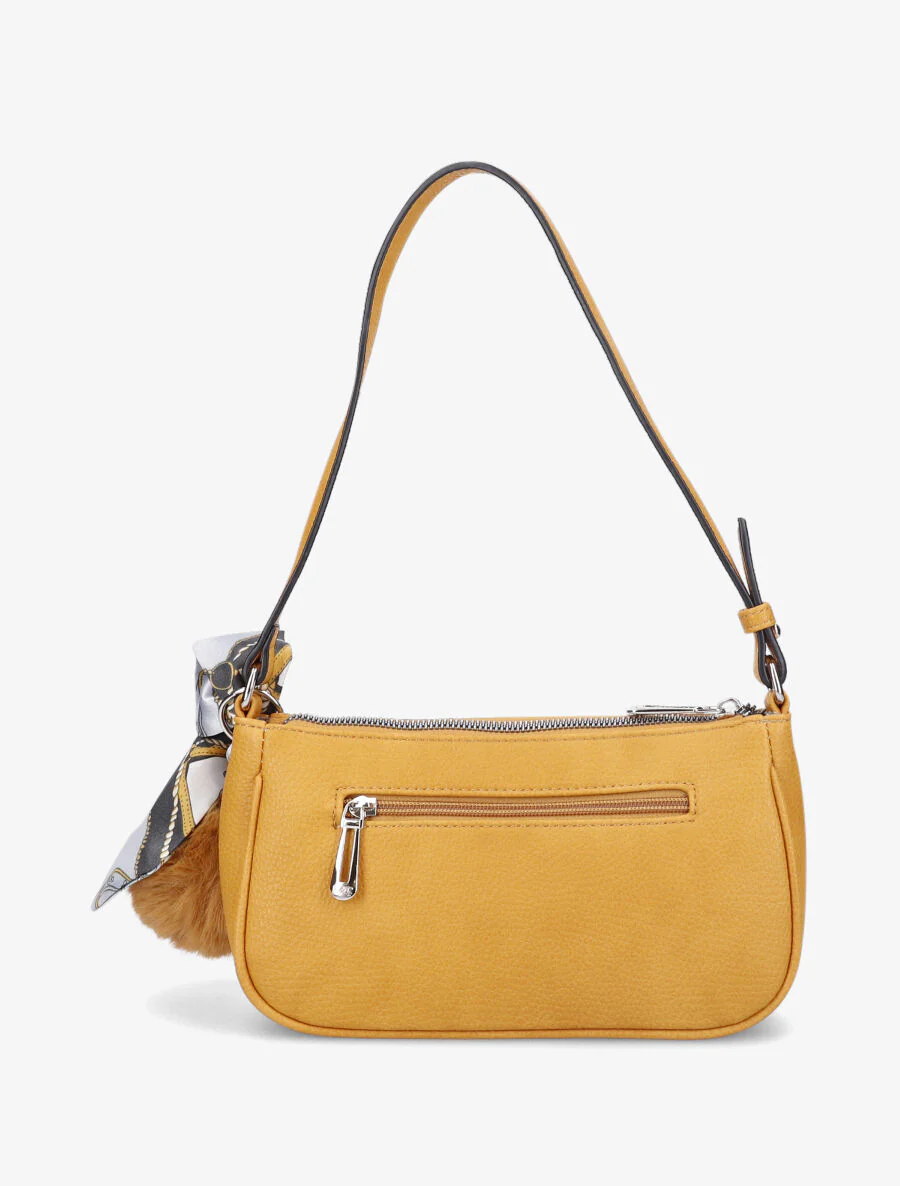 Sac besace Anaëlle - Jaune moutarde - Image 3