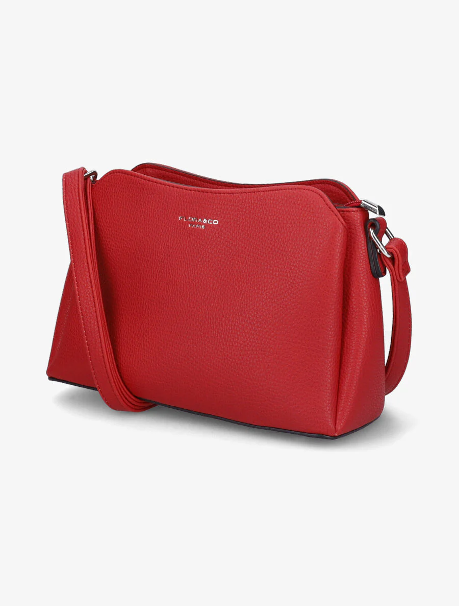 Sac besace Andréa - Rouge - Image 2