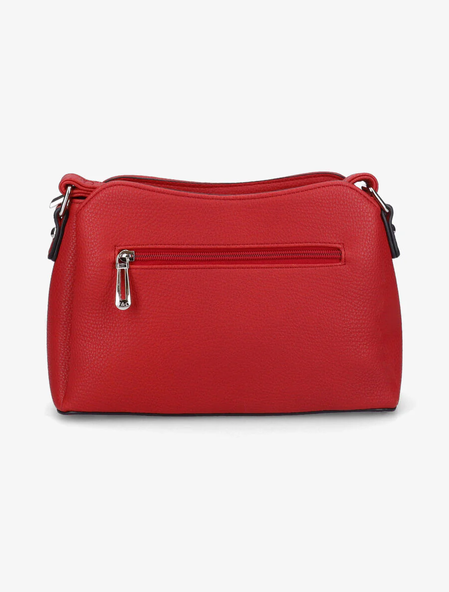 Sac besace Andréa - Rouge - Image 3