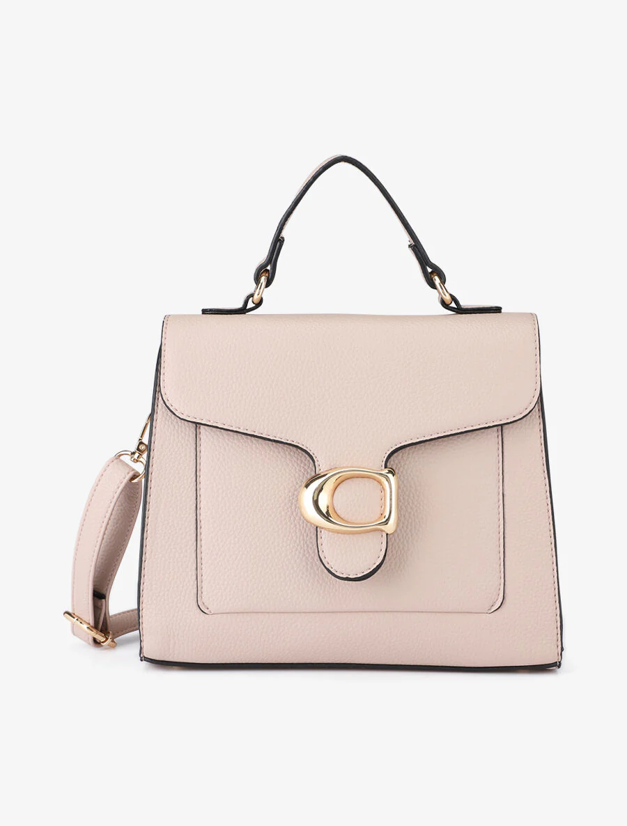 Sac besace Anémone - Taupe
