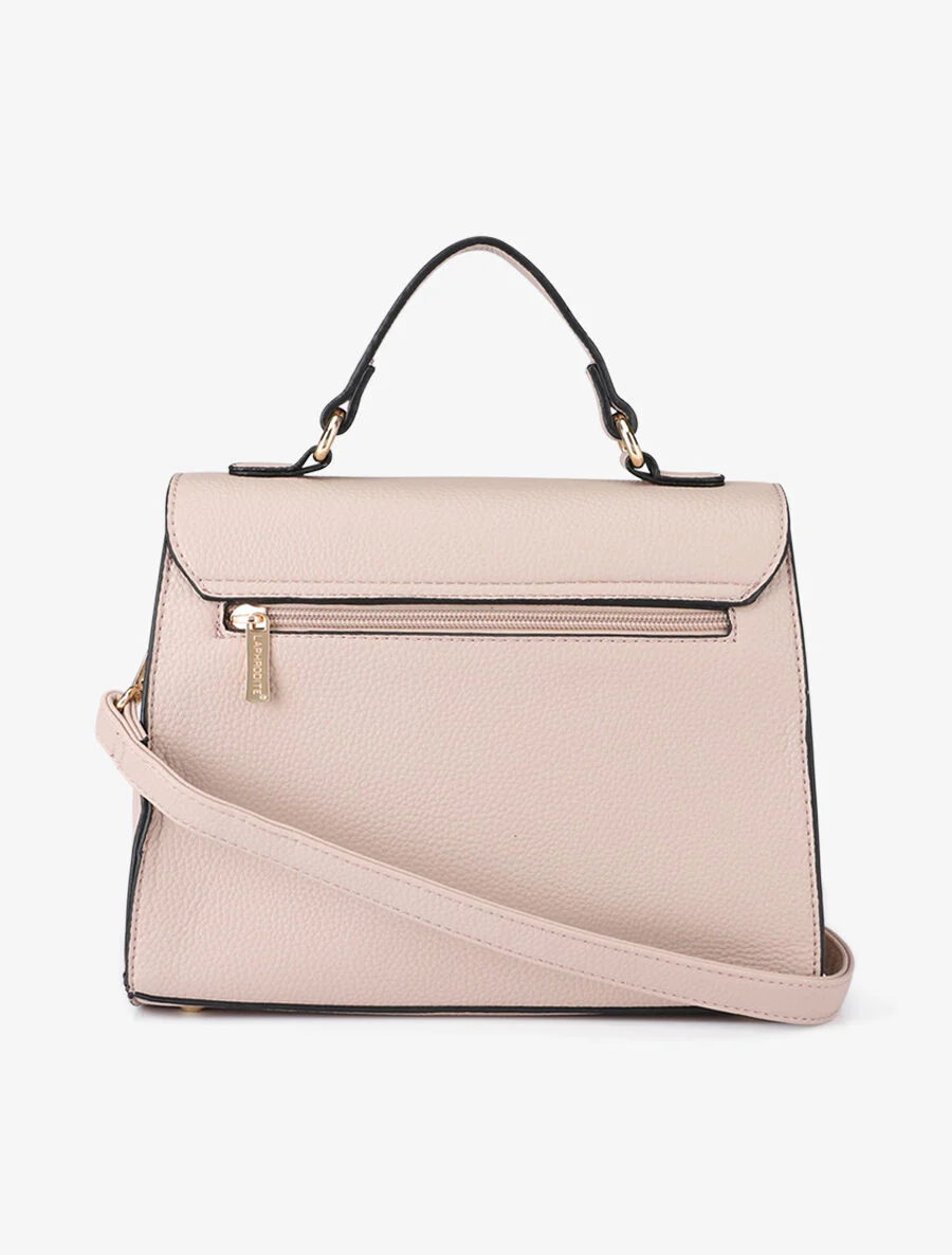 Sac besace Anémone - Taupe - Image 3