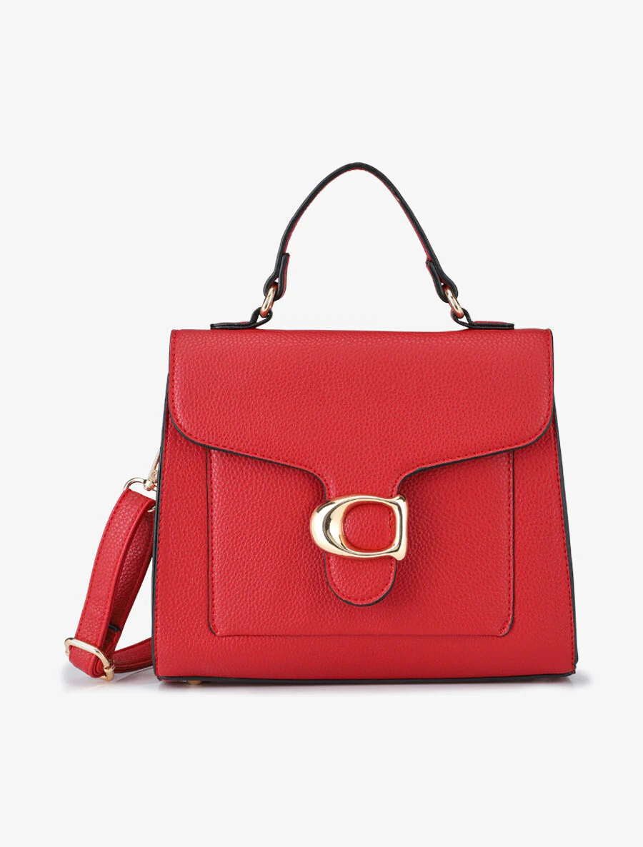 Sac besace Anémone - Rouge