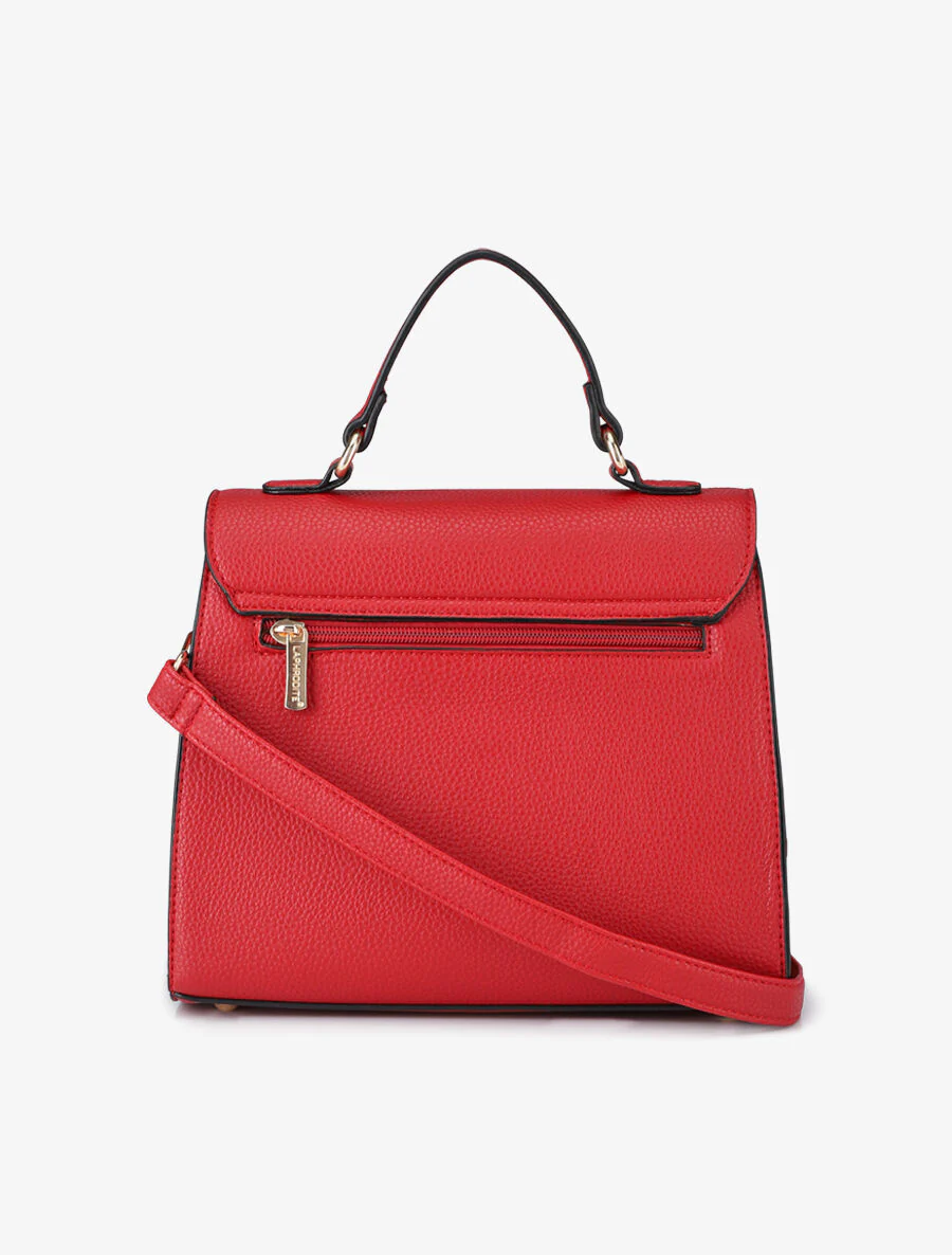 Sac besace Anémone - Rouge - Image 3