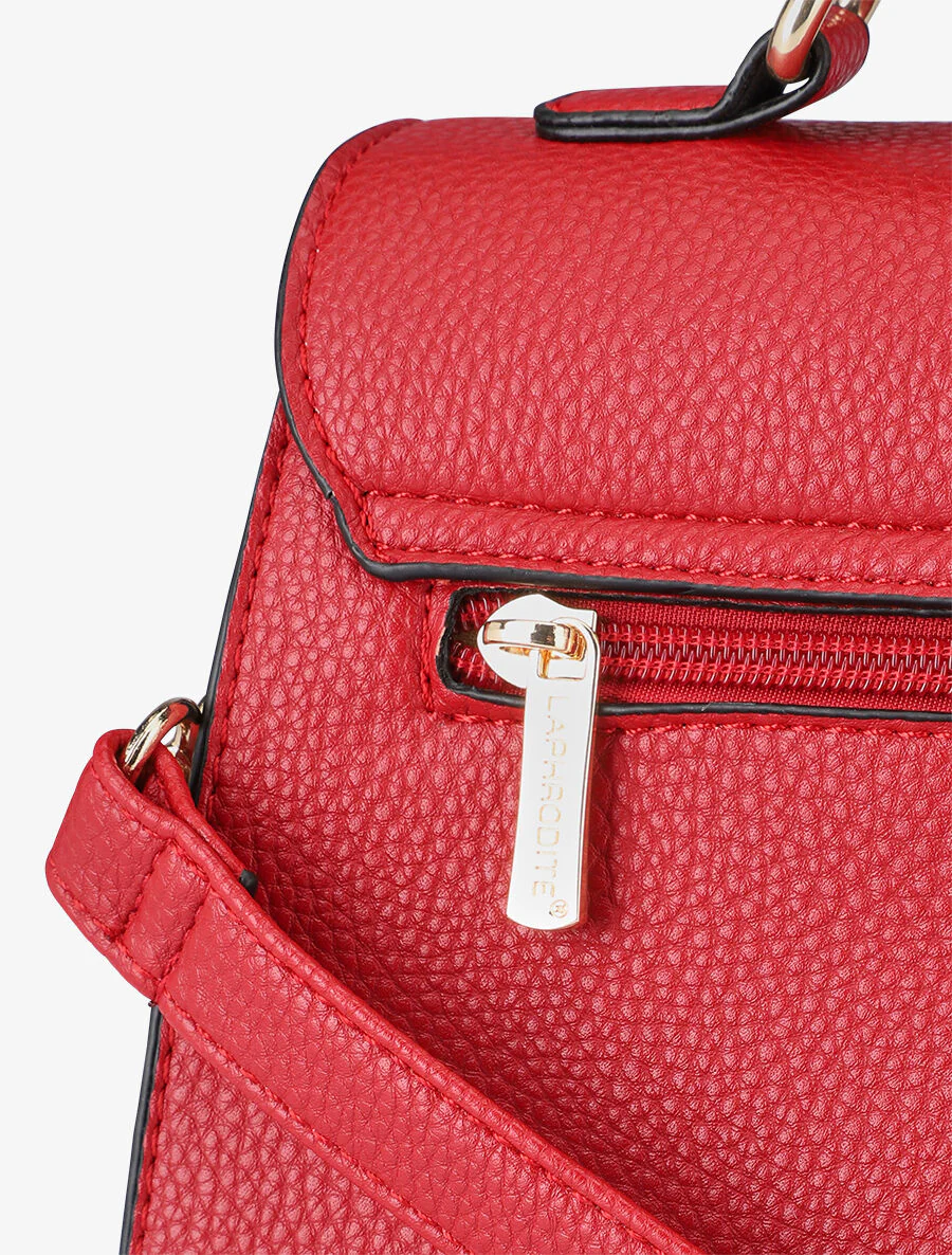 Sac besace Anémone - Rouge - Image 4