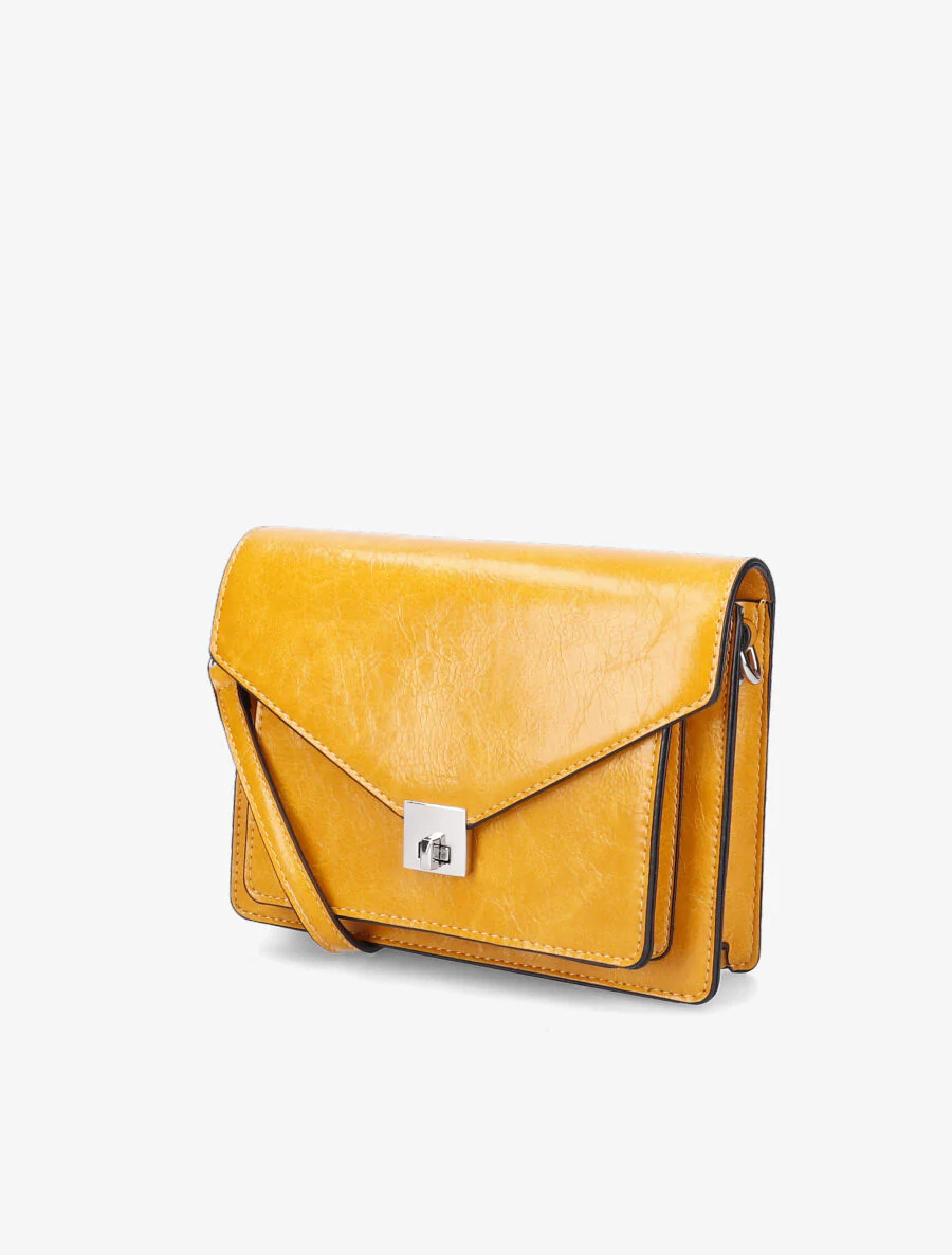 Sac besace Armelle - Jaune moutarde - Image 2